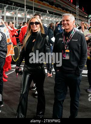 Las Vegas, Vereinigte Staaten. 18 novembre 2023. 18 novembre 2023, Las Vegas Street circuit, Las Vegas, FORMULE 1 HEINEKEN SILVER LAS VEGAS GRAND PRIX 2023, dans l'image Paris Hilton Credit : dpa/Alamy Live News Banque D'Images