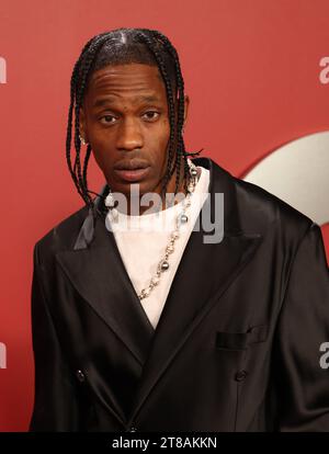 Travis Scott assiste à 2023 GQ Men of the Year au Bar Marmont le 16 novembre 2023 à Los Angeles, en Californie. Photo : Crash/imageSPACE/MediaPunch Banque D'Images