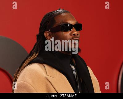 Offset participe à 2023 GQ Men of the Year au Bar Marmont le 16 novembre 2023 à Los Angeles, en Californie. Photo : Crash/imageSPACE/MediaPunch Copyright : xCrashx Banque D'Images