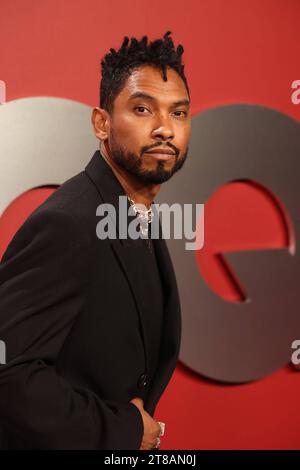 Miguel assiste à 2023 GQ Men of the Year au Bar Marmont le 16 novembre 2023 à Los Angeles, en Californie. Photo : Crash/imageSPACE/MediaPunch Copyright : xCrashx crédit : Imago/Alamy Live News Banque D'Images