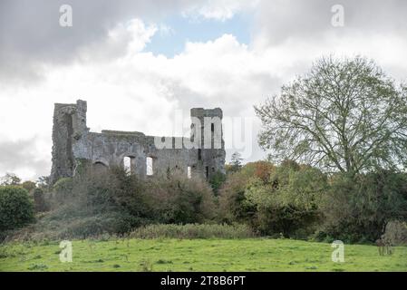 Château de Dunmoe Navan Meath Irlande Banque D'Images