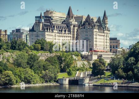 Fairmont Château Laurier à Ottawa, Ontario, Canada Banque D'Images