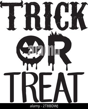 Trick ou Treat Illustration de Vecteur