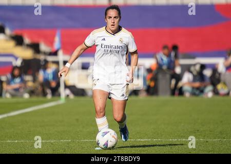 Barcelone, Espagne. 19 novembre 2023. Oihane Hernandez du Real Madrid crédit : PRESSINPHOTO SPORTS AGENCY/Alamy Live News Banque D'Images