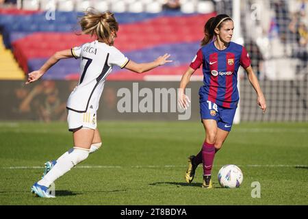 Barcelone, Espagne. 19 novembre 2023. Aitana Bonamati du FC Barcelona Credit : PRESSINPHOTO SPORTS AGENCY/Alamy Live News Banque D'Images