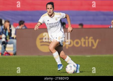 Barcelone, Espagne. 19 novembre 2023. Oihane Hernandez du Real Madrid crédit : PRESSINPHOTO SPORTS AGENCY/Alamy Live News Banque D'Images