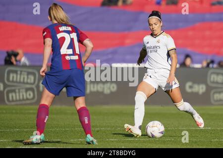 Barcelone, Espagne. 19 novembre 2023. Claudia Zornoza du Real Madrid crédit : PRESSINPHOTO SPORTS AGENCY/Alamy Live News Banque D'Images