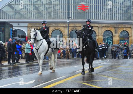 Dimanche du souvenir, Liverpool, 12 novembre 2023. Banque D'Images