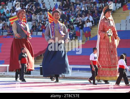 Sabadell, Barcelone, Espagne. 19 novembre 2023. Barcelone Espagne 19.11.2023 Cercaviles joue lors de la Liga F entre le FC Barcelone et le Real Madrid à Estadi Olimpic Lluis Companys le 19 novembre 2023 à Barcelone. (Image de crédit : © Xavi Urgeles/ZUMA Press Wire) USAGE ÉDITORIAL SEULEMENT! Non destiné à UN USAGE commercial ! Banque D'Images