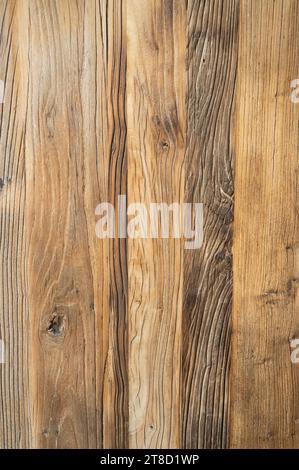 Grain de bois d'un panneau d'orme utilisé dans la construction Banque D'Images