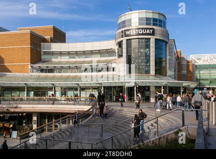 Centre commercial WestQuay, Portland Terrace, Southampton, Hampshire, Angleterre, ROYAUME-UNI Banque D'Images