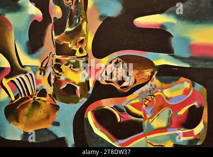 Nature morte avec Old Shoe, 1937 – Joan Miró Illustration de Vecteur