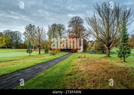 Automne au golf de Belleisle Ayr Banque D'Images