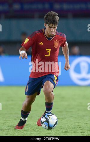 Surakarta, Indonésie. 20 novembre 2023. Espagne - Japon - ronde de 16 : coupe du monde U-17 de la FIFA au stade Manahan. Crédit : Meng Gao/Alamy Live News Banque D'Images