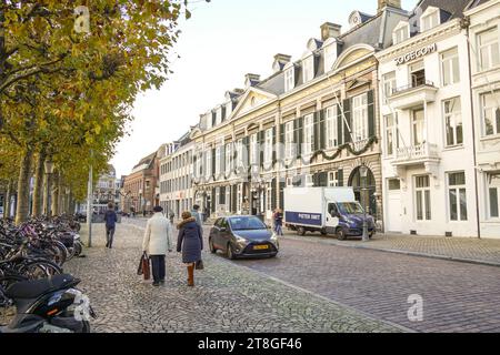 Theater aan het Vrijthof, théâtre à Vrijthof, Maastricht, Limbourg, Pays-Bas. Banque D'Images