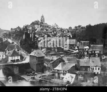 Uzerche de Gustave le Gray. Banque D'Images