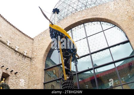 Figueres, Espagne - 13 mai 2023 : Musée du Théâtre de Salvador Dali à Figueres. Banque D'Images