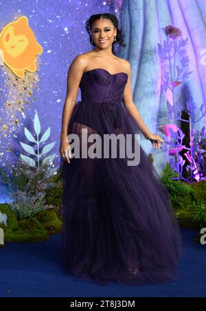 Londres, Royaume-Uni. 20 novembre 2023. Ariana DeBose arrive à la première de WISH UK, Odeon Luxe, Londres. Crédit : Doug Peters/EMPICS/Alamy Live News Banque D'Images