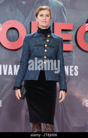 Nuria March assister au photocall de la première du film NAPOLÉON au Museo del Prado à Madrid le 20 novembre 2023 Espagne Banque D'Images