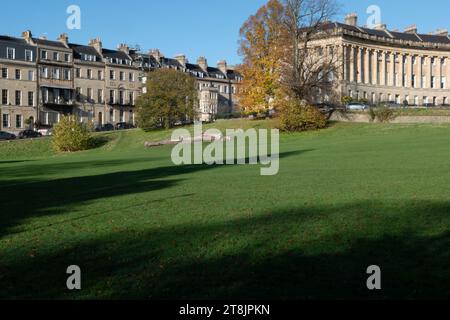 Bath's Georgian Architecture, Somerset, Angleterre Banque D'Images