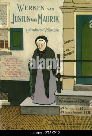 OEUVRES VAN JUSTUS VAN MAURIK, Johan Braakensiek, Amsterdam 1858 - 1940 Amsterdam, vers 1900, tirage, lithographie couleur, feuille : 860 mm x 610 mm Banque D'Images