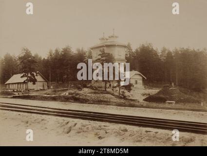 Veetorn Võru raudteejaamas - Château d'eau à la gare de Võru (12810068973). Banque D'Images