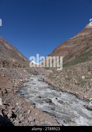 ruisseau frais du glacier Banque D'Images