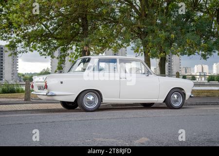 MK1 Ford Cortina GT Classic 1960s voiture classique britannique / européenne Banque D'Images