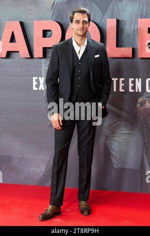 Madrid, Espagne. 20 novembre 2023. Pepe Barroso BEI der Premiere des Kinofilms Napoleon im Museo del Prado. Madrid, 20.11.2023 *** Pepe Barroso à la première du film Napoléon au Museo del Prado Madrid, 20 11 2023 Foto:xDxFotografosx/xFuturexImagex napoleon 3150 crédit : Imago/Alamy Live News Banque D'Images