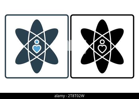 icône valeurs fondamentales. style d'icône solide. conception vectorielle simple modifiable Illustration de Vecteur