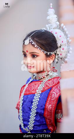 Danse indienne célèbre Banque D'Images