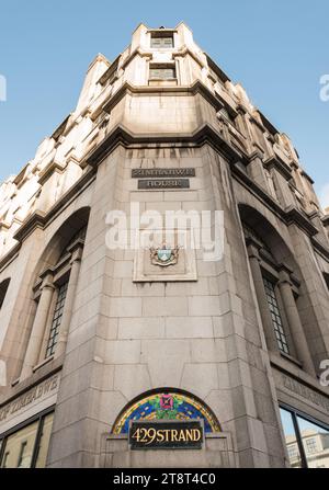 429 Strand, Zimbabwe House, ambassade du Zimbabwe, Agar Street, Londres, Angleterre, Royaume-Uni Banque D'Images