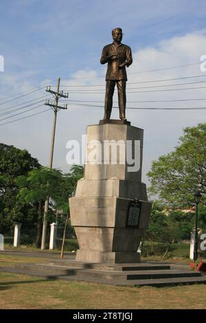 Monument Ninoy Aquino, Rizal Park, Manille, Luzon, Philippines Banque D'Images