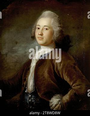 Carl Gustaf Pilo, 5,3.1711, Göksäter, 2,3.1793, Stockholm, auteur Adam Lenkiewitz, 1721 - 1793, 75 × 61 cm, huile, huile sur toile S 76 Banque D'Images
