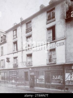 Rue du Faubourg-Saint-Jacques nº31, 14e arrondissement, Paris, Union photographique française, photographe, en 1905, Arts graphiques, Photographie, Aristotype, hauteur : 29,3 cm, largeur : 23 cm Banque D'Images