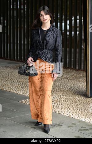 Rome, Italie. 21 novembre 2023. Alice Azzariti assiste au photocall de la série télévisée Rai il metodo Fenoglio au centre Rai Viale Mazzini. Crédit : SOPA Images Limited/Alamy Live News Banque D'Images