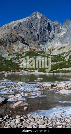 2023-10-18, lomnicky STIT, Tatranska Lomnica Slovaquie Banque D'Images