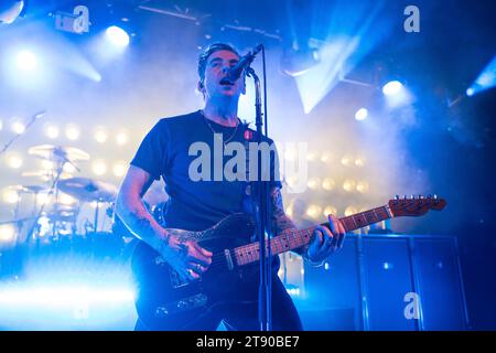 Nottingham, Royaume-Uni le 21 novembre 2023, Danny Jones de McFly joue à Nottingham à Rock City dans le cadre de la tournée britannique Credit : Paul Smith / Alamy Live News Banque D'Images