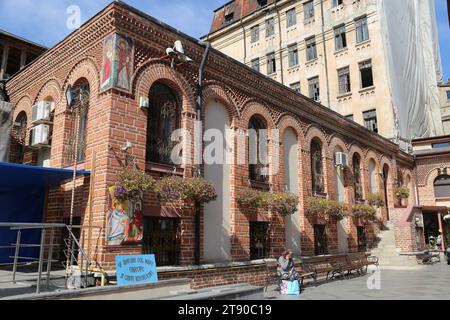 Vieille cour, Strada Franceză, Vieille ville, Centre historique, Bucarest, municipalité de Bucarest, Roumanie, Europe Banque D'Images