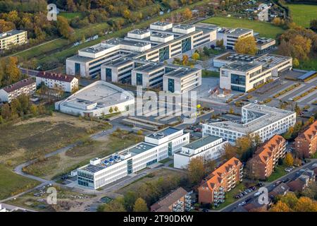 Luftbild, HSHL Hochschule Hamm-Lippstadt Campus Hamm, Baustelle und Neubau WissenschaftsQuartier SCI:Q Science Quarter Paracelsuspark, Mitte, Hamm, Ruhrgebiet, Nordrhein-Westfalen, Deutschland ACHTUNGxMINDESTHONORARx60xEURO *** vue aérienne, HSHL Université des Sciences appliquées Hamm Lippstadt Campus Hamm, chantier et nouveau bâtiment ScienceQuartier SCI Q Science Quarter Paracelsuspark, centre, Hamm, région de la Ruhr, Rhénanie du Nord-Westphalie, Allemagne ATTENTIONxMINDESTHONORARx60xEURO crédit : Imago/Alamy Live News Banque D'Images