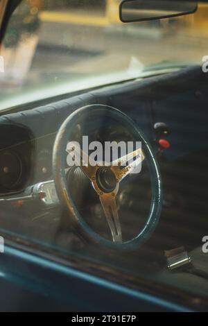 Mexique, intérieur de voiture américaine classique, 2022 Banque D'Images