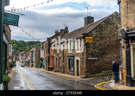 La plus ancienne sucrerie en Angleterre à Pateley Bridge datant du 17e siècle dans la ville de marché de Nidderdale dans le comté et le district de North Yorkshire, E Banque D'Images