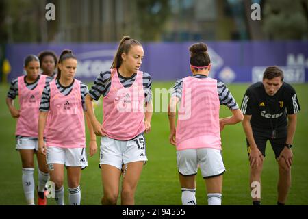 Fiorentina-Juventus Femme Stadio ViolaPark Banque D'Images