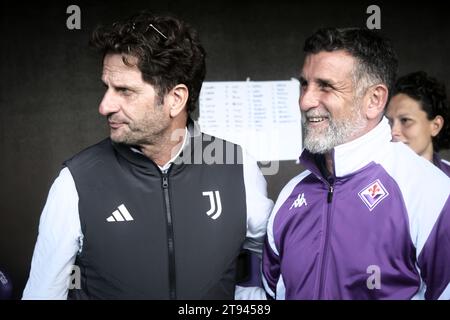 Fiorentina-Juventus Femme Stadio ViolaPark Banque D'Images