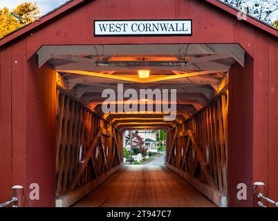 Pont Couvert West Cornwall. Banque D'Images