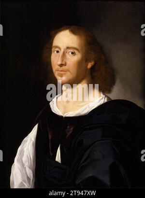 Portrait d'un Homme inconnu 1635-45 par Jan Van Bijlert Banque D'Images