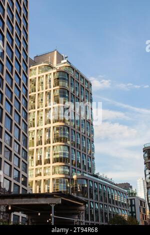 Appartements Bubble Towers conçus par Thomas Hetherwick. The High Line, Chelsea, New York, États-Unis d ' Amérique. Banque D'Images