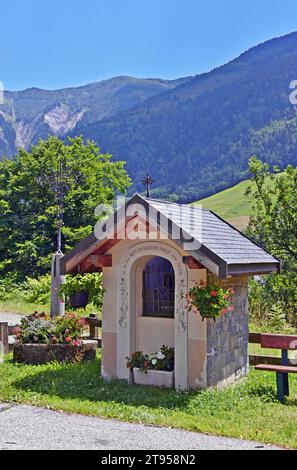 Chemins oratoires, France, Savoie, Maurienne, Saint-Colomban-des-Villards Banque D'Images