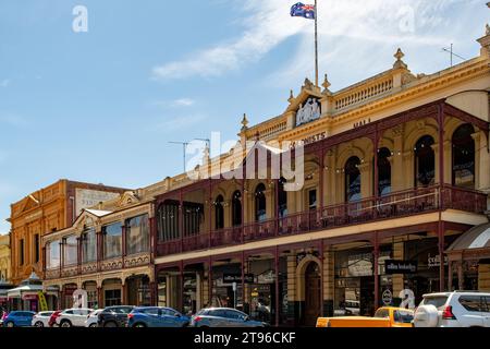 Old Colonists' Hall, Lydiard St, Ballarat, Victoria, Australie Banque D'Images