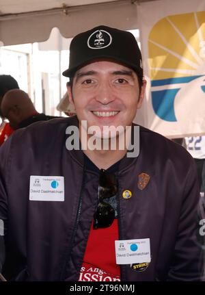 LOS ANGELES, CA - NOVEMBRE 22 : David Dastmalchian à Los Angeles Mission s Celebrity Thanksgiving à Los Angeles Mission à Los Angeles, Californie le 22 novembre 2023. Droit d'auteur : xFayexSadoux Banque D'Images